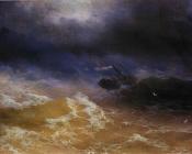 海上风暴 - 伊凡·康斯坦丁诺维奇·艾瓦佐夫斯基